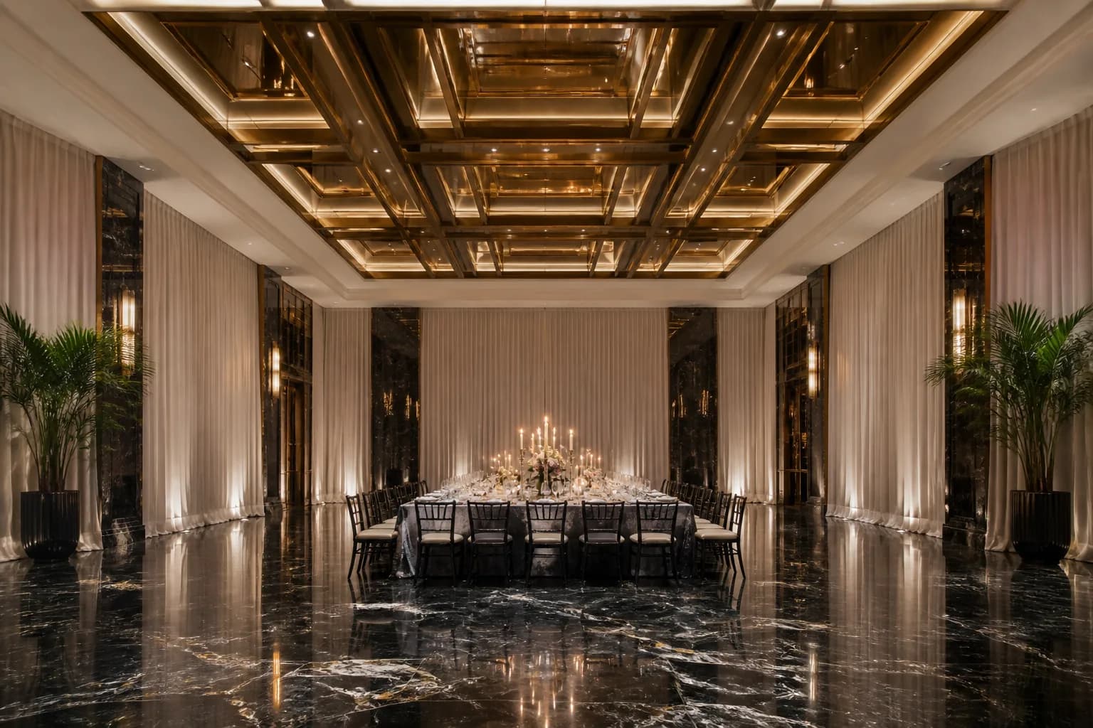 Private event ballroom